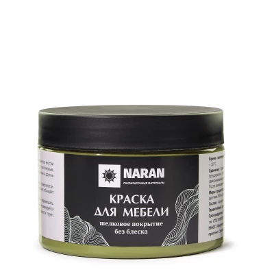 Краска для мебели 0,45 кг Наран 016 оливковый